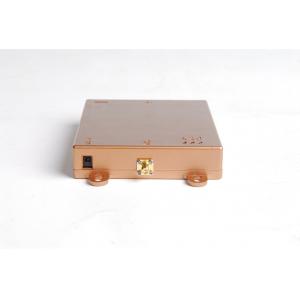 Gold Lightweight 3G Repeaters , Indoor 65dB Cellphone Signal Booster