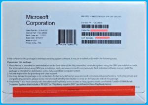 China Genuine Microsoft Windows 10 Pro 32 64bit Pro DSP OEI DVD Version 1709 OEM Software wholesale