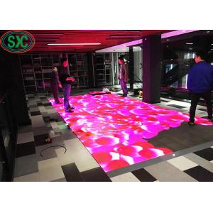 China 1R1G1B Outdoor P6 IP65 LED Dance Floor 1/8 Scanning For Concert Advertising wholesale