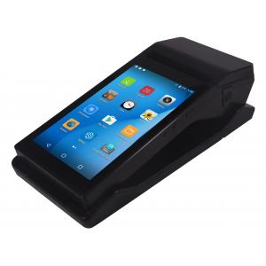 China BT 4.0 Speaker Hi-Fi Dual Channel 7 Inch Handheld Android Tablet Mobile Pos Terminal With 80mm Thermal Printer supplier