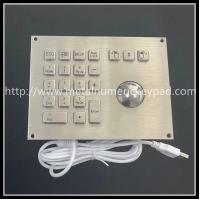 Computer Digital Industrial Keyboard With Trackball USB Interface