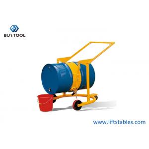 200 Litre 55 Gallon Plastic Drum Lifter Barrel Lifting Device Transporter With Wheels 4