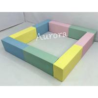 China Soft Play Tunnel For Kids Soft Play Blocks Soft Play Equipment Yellow Green on sale