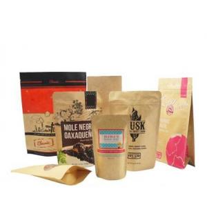 China Custom Printing  Moisture-Proof Food Grade Custom Design Kraft Paper Bags For Flour Packaging 1 Kg supplier