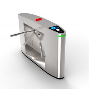 Security Tripod Turnstile Gate Efficient RFID Card Reader For Smooth Entry