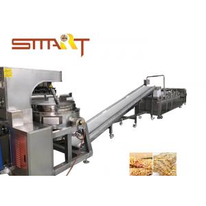 China Full Automation Cereal Bar Forming Machine For Puffing Rice , 200-300kg/Hr supplier