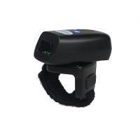 China wearable wireless barcode reader 2d bluetooth barcode scanner finger mini bar code scanner for android tablet pc on sale