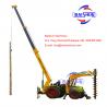 Wire Rod Tractor Mounted Post Hole Digger / Large Pole Drilling Equipment