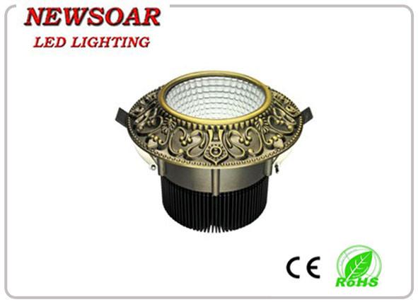 energy efficient recessed led spotlights 10w for building project