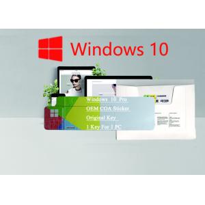 China Win 10 Pro Key Code 1 Key For 1 Pcs FQC-08983 Windows 10 Pro OEM Sticker Global Use supplier