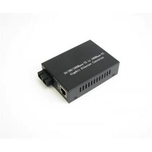 China Multimode 10 / 100 / 1000M Optical Fiber Media Converter supplier