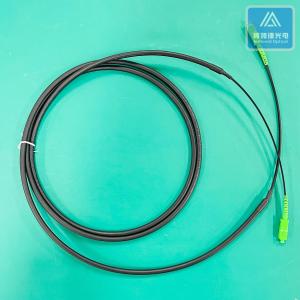 China Simplex SM Drop Cable Assembly Black LSZH  Patch Lead wholesale