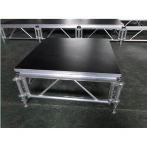 China 6082-T6 Aluminum Movable Stage Platform / 1.22 X 1.22m Outdoor Portable Stage supplier