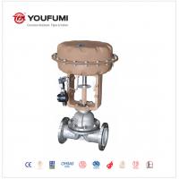 China Pneumatic Actuated PTFE Lined Diaphragm Valve WCB DN300 For Fluorine Chemical on sale