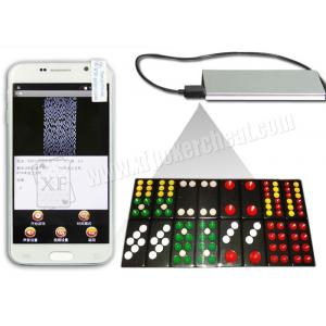 China Invisible Side Marked Paigow Colorful Playing Cards For PK King S518 Analyzer Phone supplier