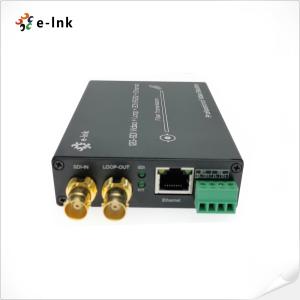 China LNK-12GSDI Series Fiber Converter with 4K UHD Video, Loop-out, Gigabit Ethernet & RS485 wholesale