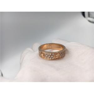 Wedding Rings Luxury Gold Jewelry , Luxury 18K Gold  Love Wedding Band