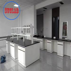 China Highly Functional Lab Workbenches Non-Welded Linear Handle and Splash-Proof Socket supplier