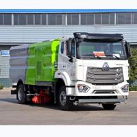 China Howo Road Sweeper Truck With Maximum Climbing Angle 30% on sale