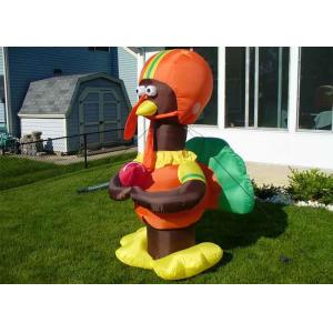 CE Certificated Outdoor Giant Advertising Inflatables Turkey For Halloween Festival