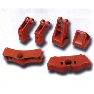 China Red brake part automobile casting parts carbon steel 42CrMo 8620 4145 supplier