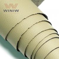 China Beige Micro Artificial PU Material Automotive Interior Cloth on sale