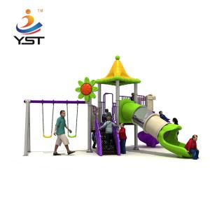 China Kindergarten LLDPE Kids Playground Slide Amusement Park Childrens Garden Slide supplier