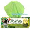 China Cornstarch Based Eco Compostable Dog Poop Pick Bag - 4Refill Rolls,60Bags, EN13432 BPI OK compost home cheap price high wholesale