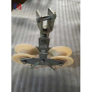 China 25KN Conductor Stringing Blocks Nylon Sheave Universal Stringing Block wholesale