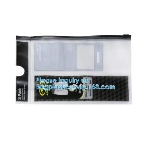 bolso de empaquetado del paño de la suspensión biodegradable de la ropa interior con el botón a presión, portatraje respetuoso del medio ambiente del gancho