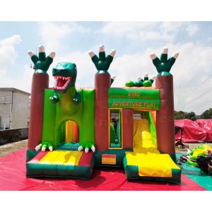 EN71 Dinosaur Adventure Play 5x5x3.5M Inflatable Kids Bouncer