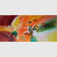China Decorative Hand - Painted Palette Knife Painting Acrylic, Modern Landscape Painting on sale