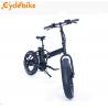 20 Inch Mountain Fat Tire Foldable Electric Bike 48v 500w Bafang Motor