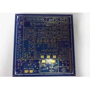China Durable Mulilayer HASL Blue Solder Mask HDI Printed Circuit Boards supplier