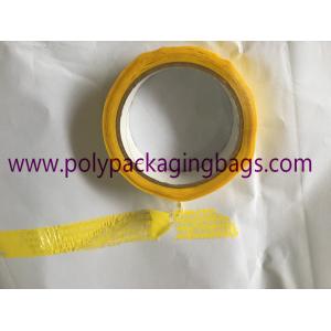 China Pressure Sensitive Single Sided Tamper Proof Tape wholesale