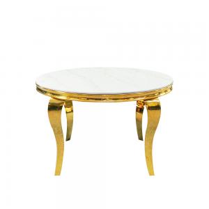 High Quality Wholesale Custom Cheap Noble And Luxurious Uniform Color Dining Table