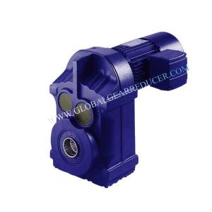 F37 F47 F57 Parallel Shaft Reducer Gearbox with AC Electric Motor