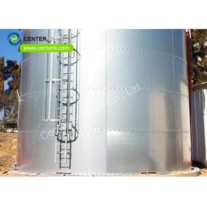 18000m3 Galvanized Steel Water Tank Standard Coating For PH3