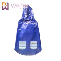 China True Pocket Velcro Opening Medium Dog Raincoat Customized Double Sided on sale