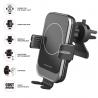 China Samsung Z Flip Qi Wireless Car Charger 15W Two Coils With Dashboard Bracket wholesale