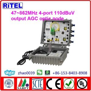 47~862/1000MHz Outdoor 4-port 110dBuV output Optic Node & Receiver ON-4 for cable tv