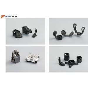 precision machining black AL6061 aluminum parts for OEM motorbike racing project components  in anodized
