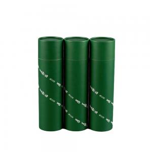 ODM Printed Cardboard Tube Packaging , Cardboard Boxes Biodegradable