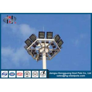 Outdoor Lighting Flood Light Poles Column with HDG Powder Coated