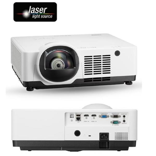 7500 Lumen Short-throw Laser Projector For Immersive Projection, Holographic Visual System Experience Digital Technology Room