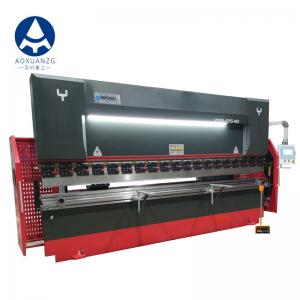 125T 4000MM CNC Power Hydraulic Press Brakes Machine With Color Touch Screen TP10S