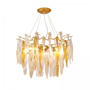 China Crystal Chandelier Modern Pendant Light / Crystal Hanging Ceiling Lights supplier