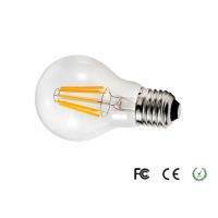 China High Power 220 Volt Natural White Dimmable LED Filament Bulb E27 60*108mm on sale