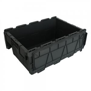 Clear Plastic Storage Box For Logistic Storage Customized Logo ISO9001