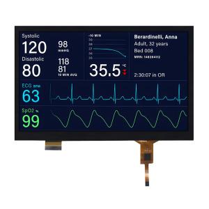 China Módulo de exibição TFT com tela sensível ao toque de 7 polegadas 1024x600 IPS MIPI Interface Automotive Grade supplier